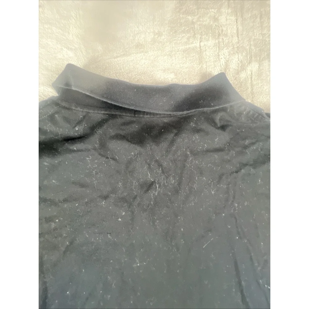 Polo Ralph Lauren Men's Polo Shirt Size 3XB BIG‎ Short Sleeve Black 100% Cotton